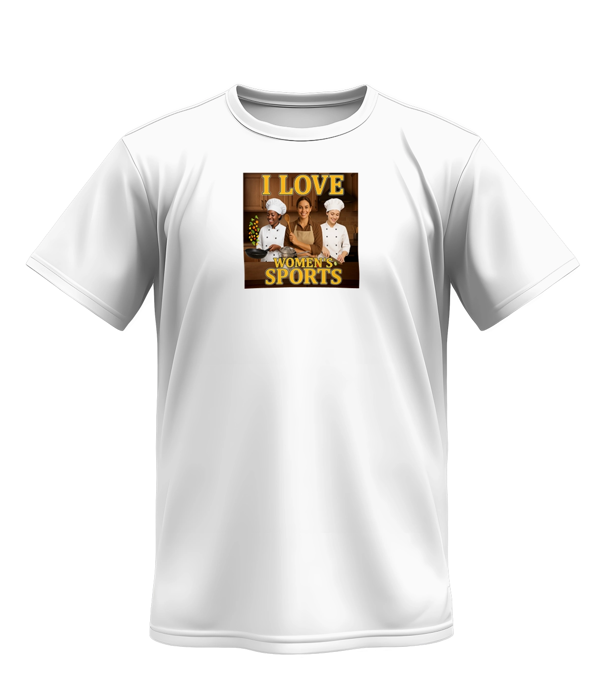 Tričko I LOVE WOMEN'S SPORTS