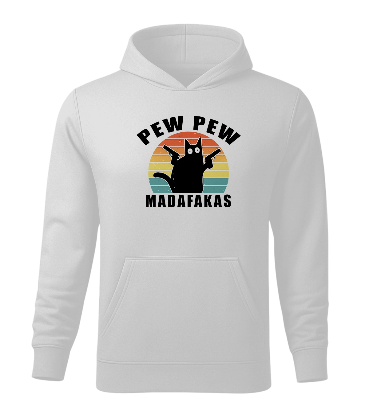 Mikina Pew Pew Madafakas