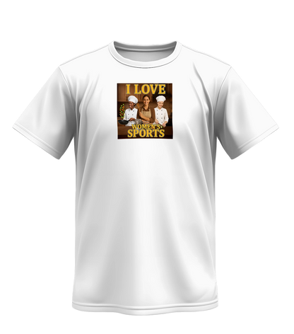 Tričko I LOVE WOMEN'S SPORTS
