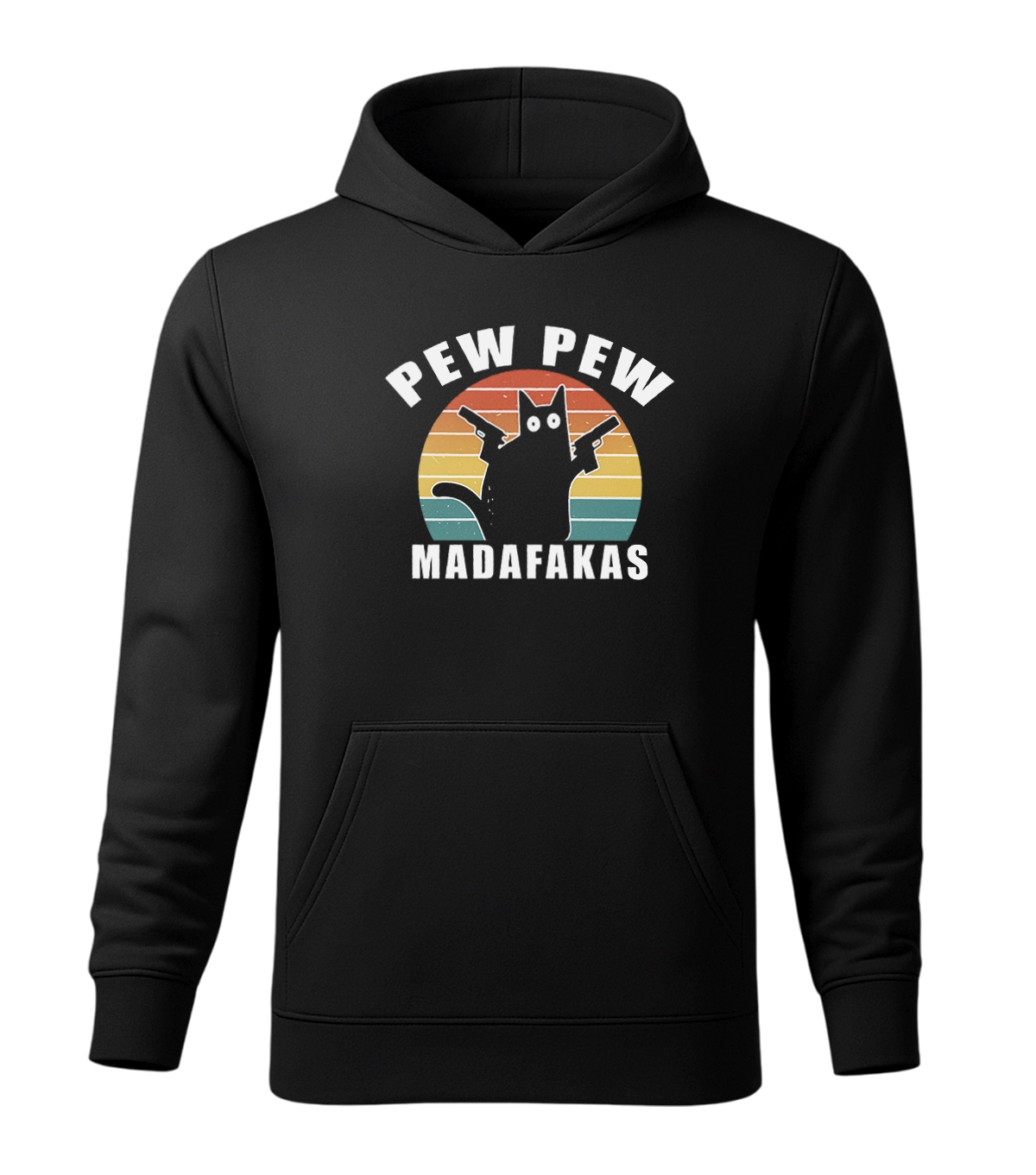 Mikina Pew Pew Madafakas