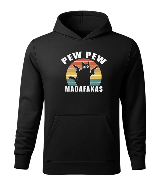 Mikina Pew Pew Madafakas