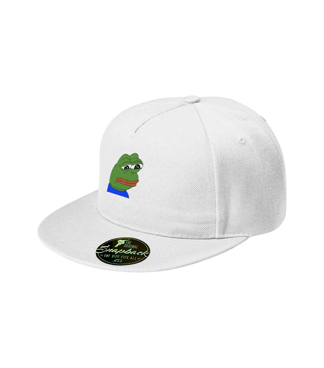 Snapback Pepe The Sad Frog