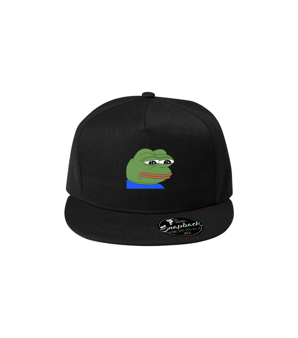 Snapback Pepe The Sad Frog