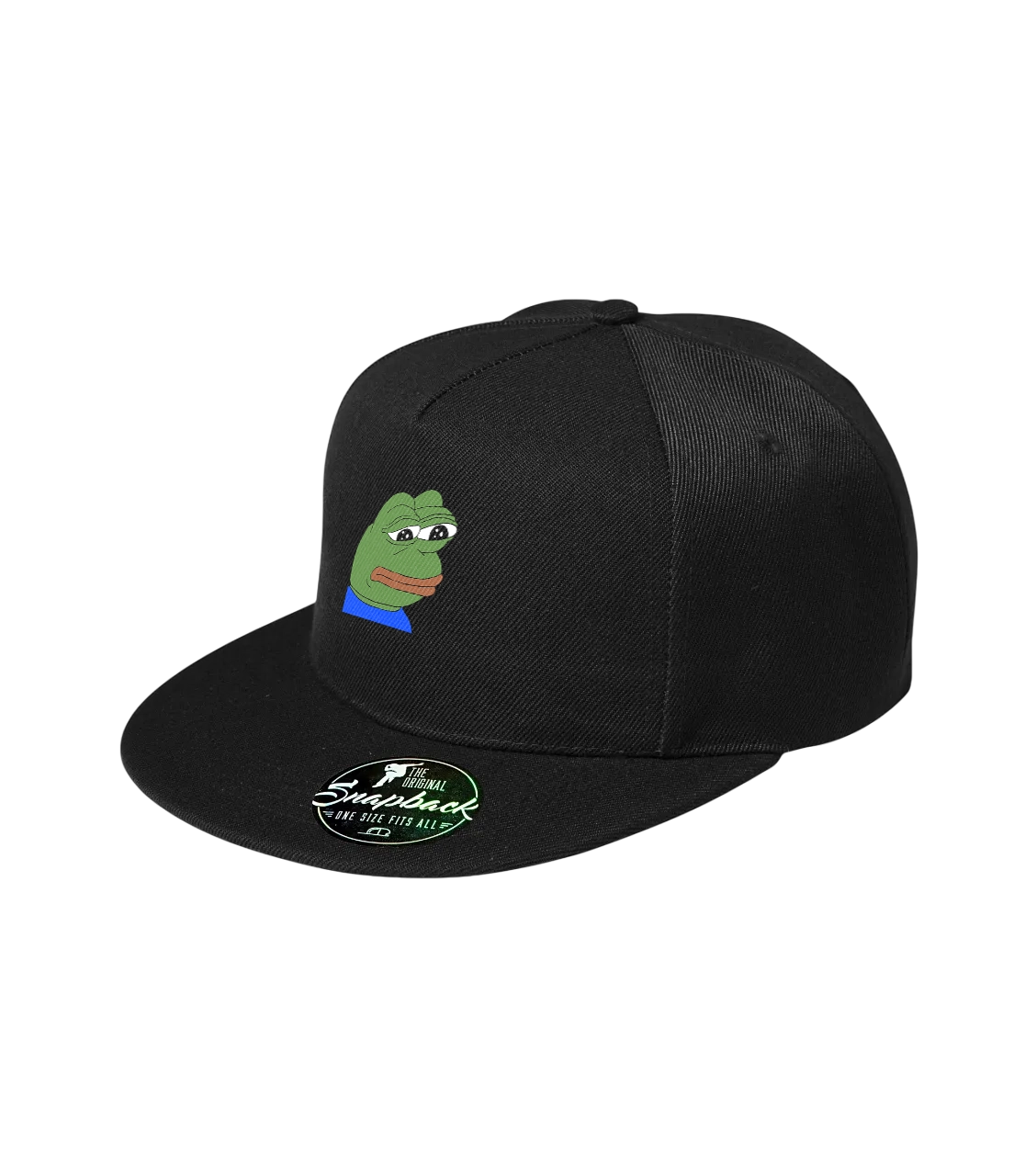 Snapback Pepe The Sad Frog