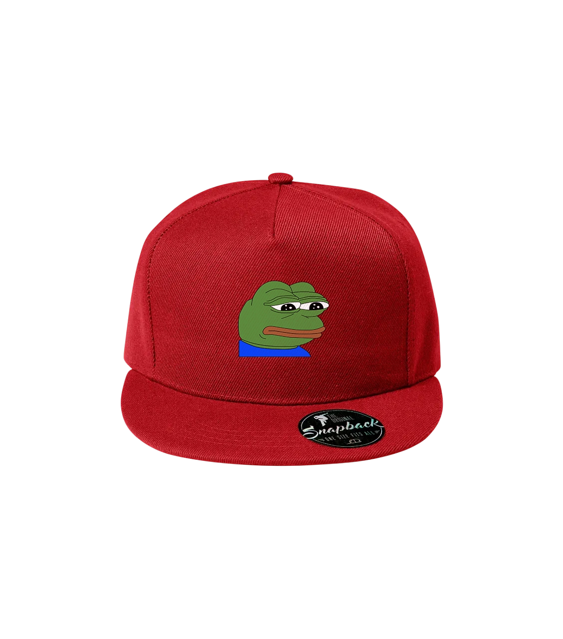 Snapback Pepe The Sad Frog