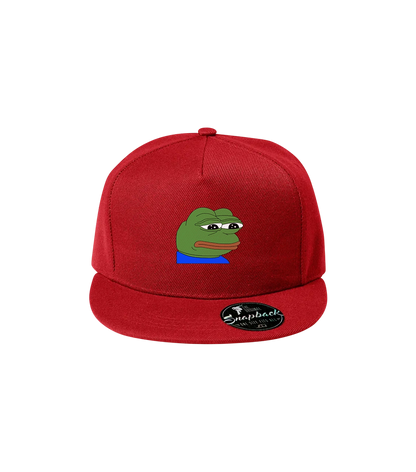 Snapback Pepe The Sad Frog