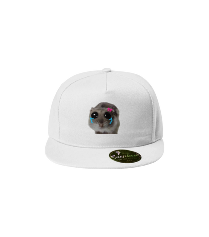 Snapback Sad Hamster Girl