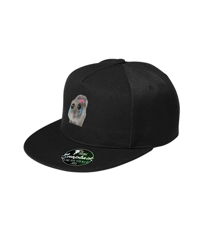Snapback Sad Hamster Girl