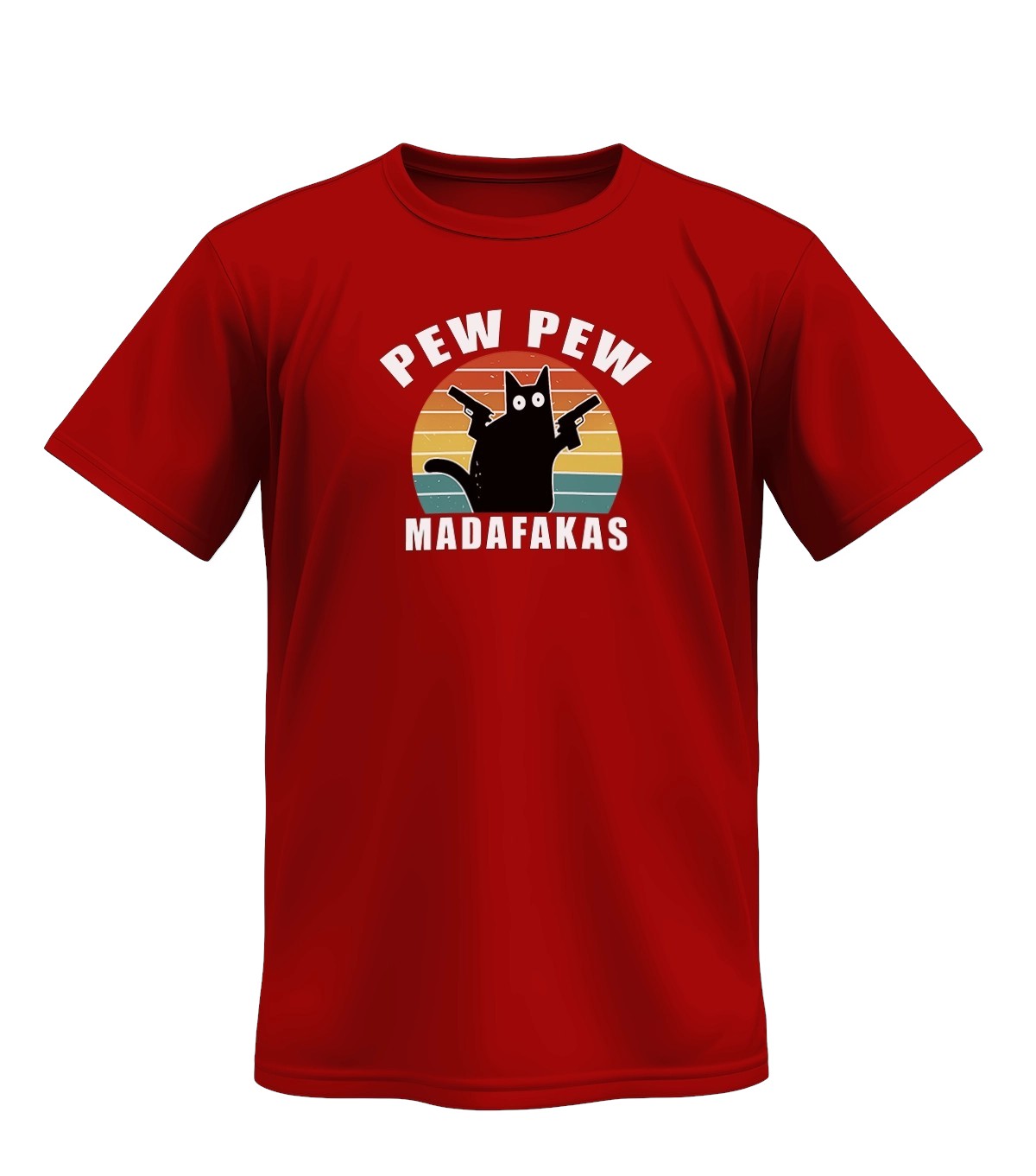Tričko Pew Pew Madafakas